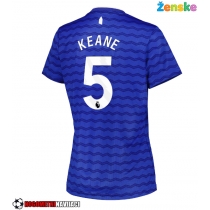 Ženske Nogometnih dresov Everton Michael Keane #5 Domači 2025-26 Kratki rokavi